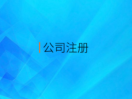 注册公司